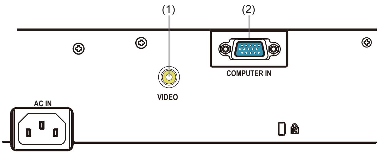 HITACHI CP-RX93 - Panneau arrête (11, 12) - 1