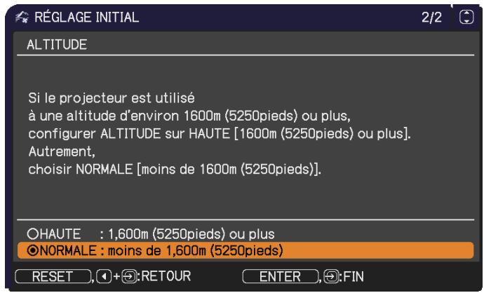HITACHI CP-RX93 - Mise sous tension - 3