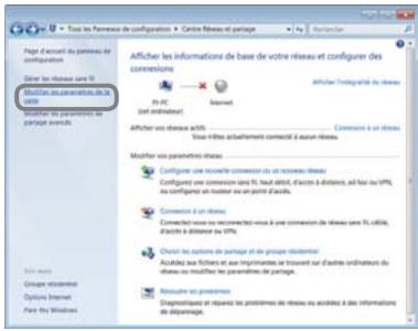 HITACHI CP-X2521WN - Configuration d'une connexion sans fil à un réseau local (LAN) - 1