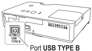 HITACHI CP-X2521WN - Utiliser la télécommande en tant que souris et clavier d'ordinateur - 1