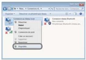 HITACHI CP-X3021WN - Réglage de connexion réseau manuel - Câble LAN - (suite) - 1