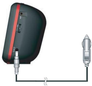 D-JIX SG358 - Utilisation de l'adaptateur pour véhicule - 1