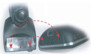 D-JIX SG358 - Utilisation du support de fixation sur pare-brise - 1