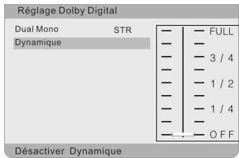 D-JIX TVS 1026-15A - Configuration dolby digital - 3