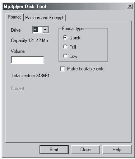 D-JIX 380 - Formater le lecteur - 1