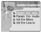 D-JIX 600 BT - Paramètres d'enregistrement - 2