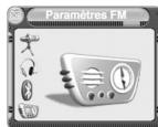 D-JIX 600 BT - Paramètres radio FM - 1