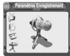 D-JIX 600 BT - Paramètres d'enregistrement - 1