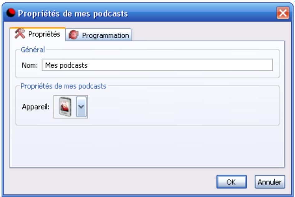 D-JIX MEDIA - Configuration de mes podcasts - 1