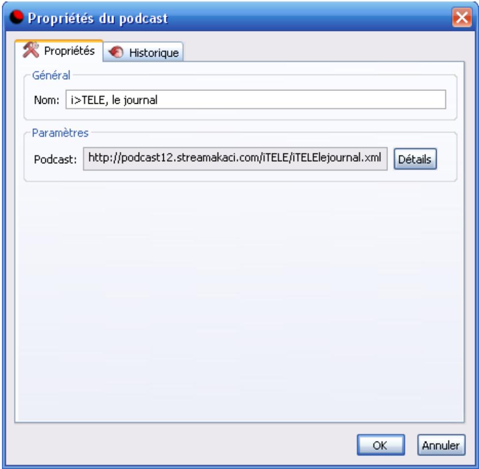 D-JIX MEDIA - Modifier le nom d'un podcast - 1