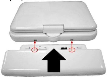 D-JIX PVS 706-15 - Installation de la batterie - 1