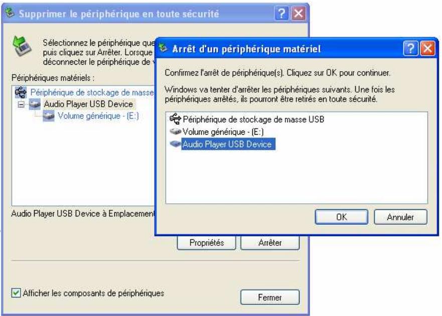 D-JIX YUNO 150 FM - Déconnecter le lecteur - 2