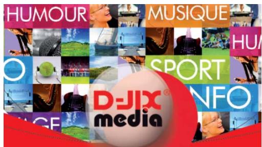 D-JIX M250 - Un logiciel qui vous permet d'acceder simplement à vos musique, webradio et podcasts - 1