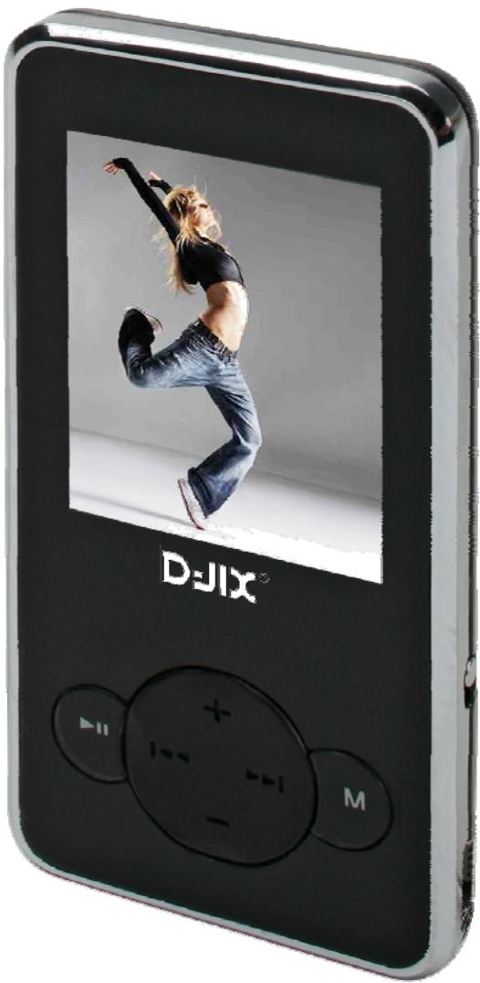 D-JIX M385 - Lecteur audio-video slim (7,6 mm) écran 1,8 - 5