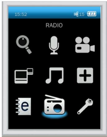 D-JIX M570 - Mode radio - 1
