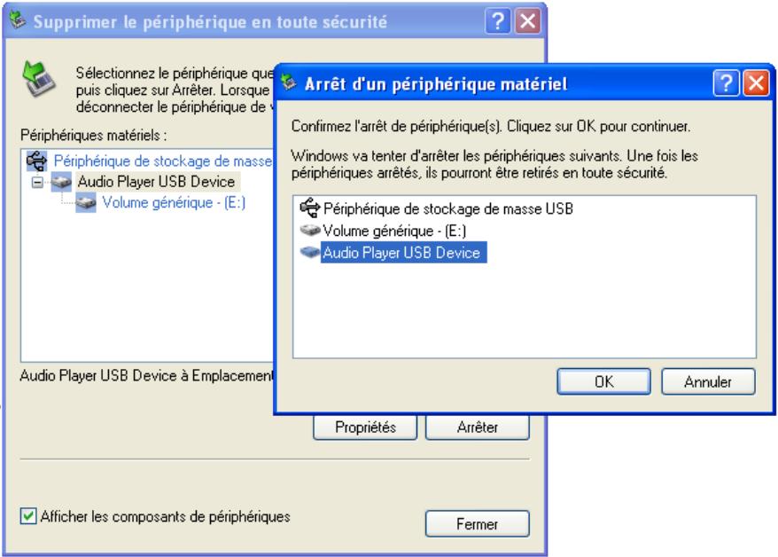 D-JIX M570 - Déconnecter le lecteur - 2