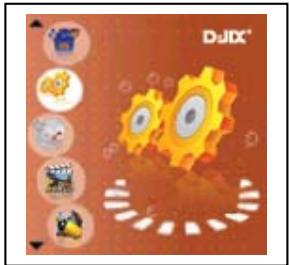 D-JIX M260 - Aller au mode réglages - 1