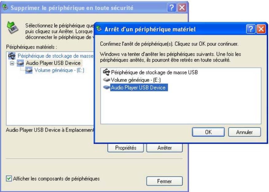 D-JIX M260 - Déconnecter le lecteur - 2