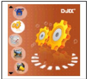 D-JIX M290 FM - Aller au mode réglages - 1