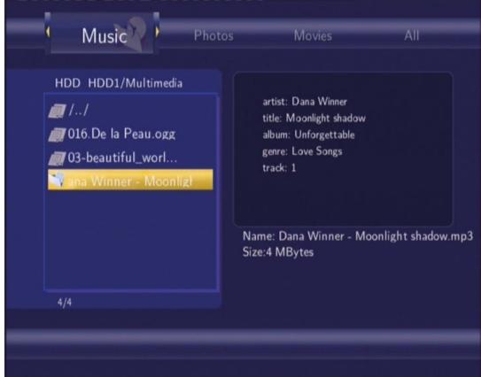 MEMUP MEDIA DISK ZX - Browse music (parcourir musique) - 1