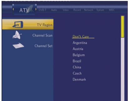 MEMUP MEDIA DISK ZX - Modifier les paramètres de TV analogue - 1