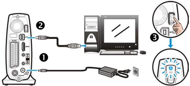 MEMUP MEDIA DISC - Connexion via l'interface USB 2.0 - 1
