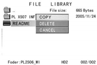 MEMUP MEDIA DISK LX - Gestion des fichiers - 1