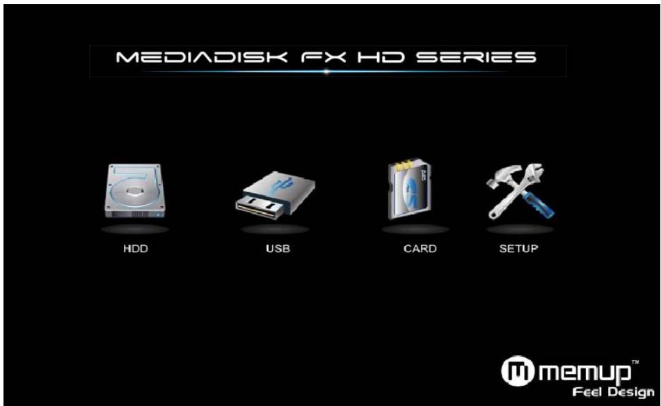 MEMUP MEDIADISK FX HD - Interface - 1
