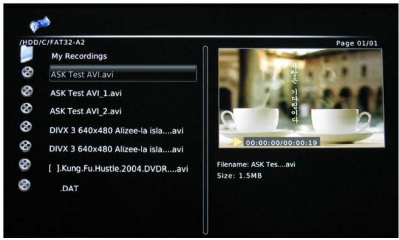 MEMUP MEDIADISK FX HD - Parcourir les vidéos - 1