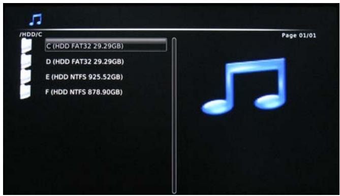 MEMUP MEDIADISK FX HD - Parcourir la musique - 1