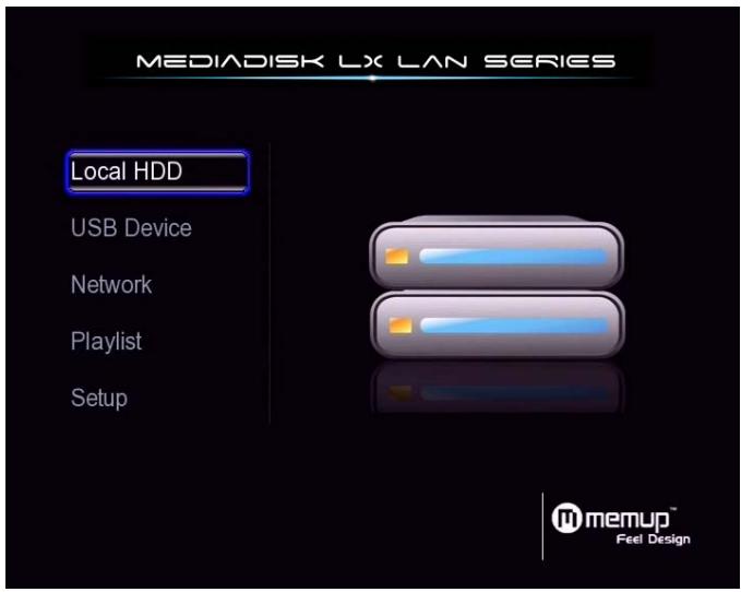 MEMUP MEDIADISK LX LAN - Partage de fichiers sous windows vista - 1