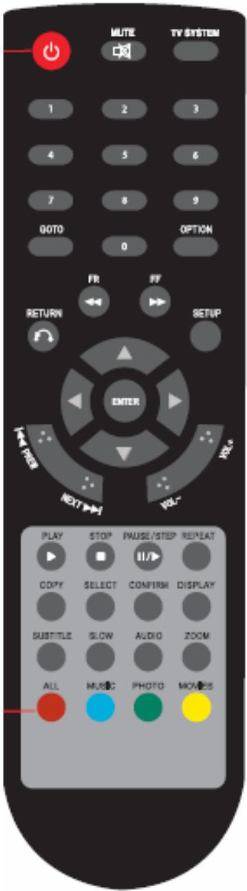 MEMUP MEDIADISK LX LAN - Telecommande - 1