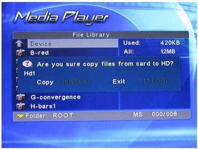 MEMUP MEDIADISK SX - - Fonction OTB (one touch backup) : - 1