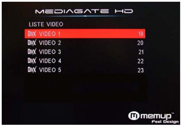 MEMUP MEDIAGATE HD - Menu vidéo (vidéo) - 1