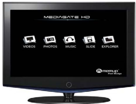 MEMUP MEDIAGATE HD - Lecture multimédia - 1
