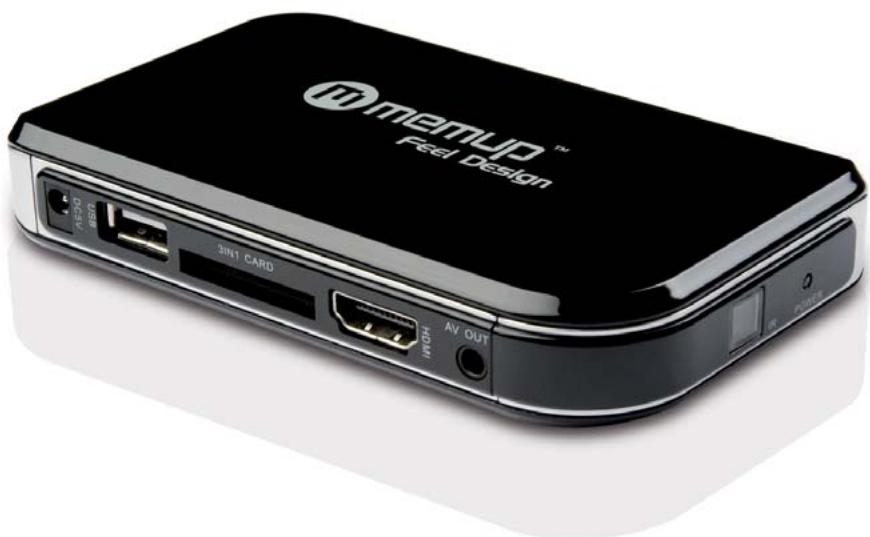 MEMUP MEDIAGATE HD - Manuel d'utilisation - 1