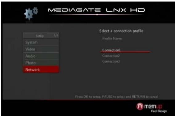 MEMUP MEDIAGATE LNX HD - Configuration sans fil - 1