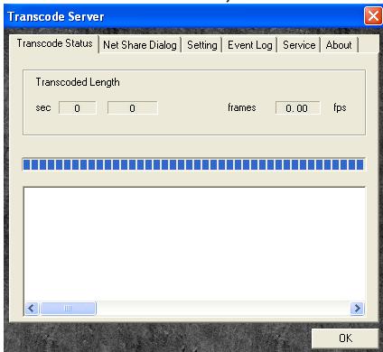 MEMUP MEDIAGATE LNX HD - Transcode status (statut transcode) - 1