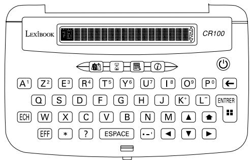 LEXIBOOK DICOLETTRES - Guide des touches - 1