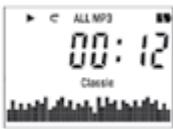 LEXIBOOK DMP61HSM - Escolha do modo EQ - 3