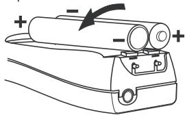 LEXIBOOK DP332F - Insérez les batteries dans le(s) combiné(s). - 1