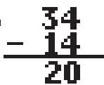 LEXIBOOK JC262I1 - - Long Subtraction 8 - 2