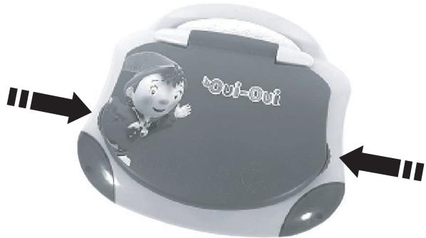 LEXIBOOK JC40FR - METTRE L'ORDINATEUR EN MARCHE - 1
