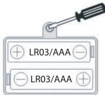 LEXIBOOK JG1500 - Colocação das pilhas - 1