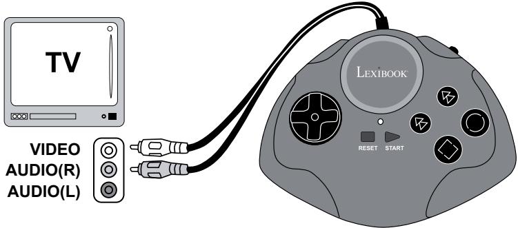 LEXIBOOK JG6000SP - VERBINDEN VAN DE SPIDER-MANTM SUPER TV AIR JET MET EEN TV SET - 1