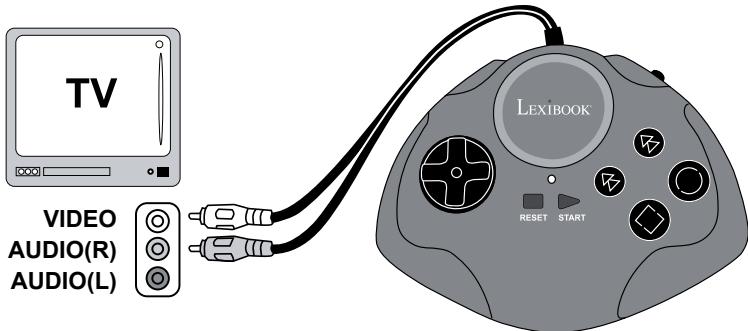 LEXIBOOK JG6000SP - CONEXION DEL SPIDER-MANTM SUPER TV AIR JET A LA TELEVISION - 1