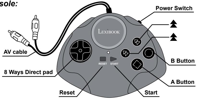 LEXIBOOK JG6000SP - NOTE ON INFRA RED - 2