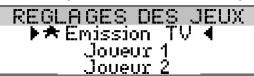 LEXIBOOK LG1010F - Réglages des jeux - 1