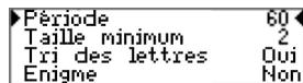 LEXIBOOK LG1010F - Réglages des jeux - 7