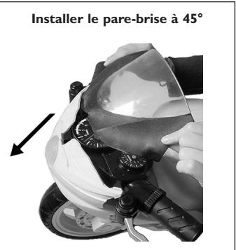LEXIBOOK SUPER MOTO TV ARCADE - Installation du guidon et du pare-brise - 3